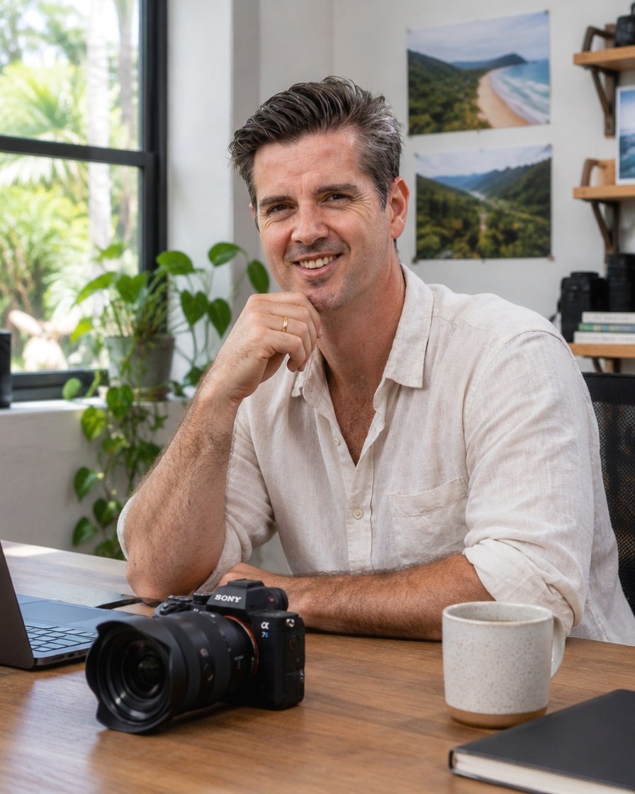 Coral Film Co founder at work with Sony camera